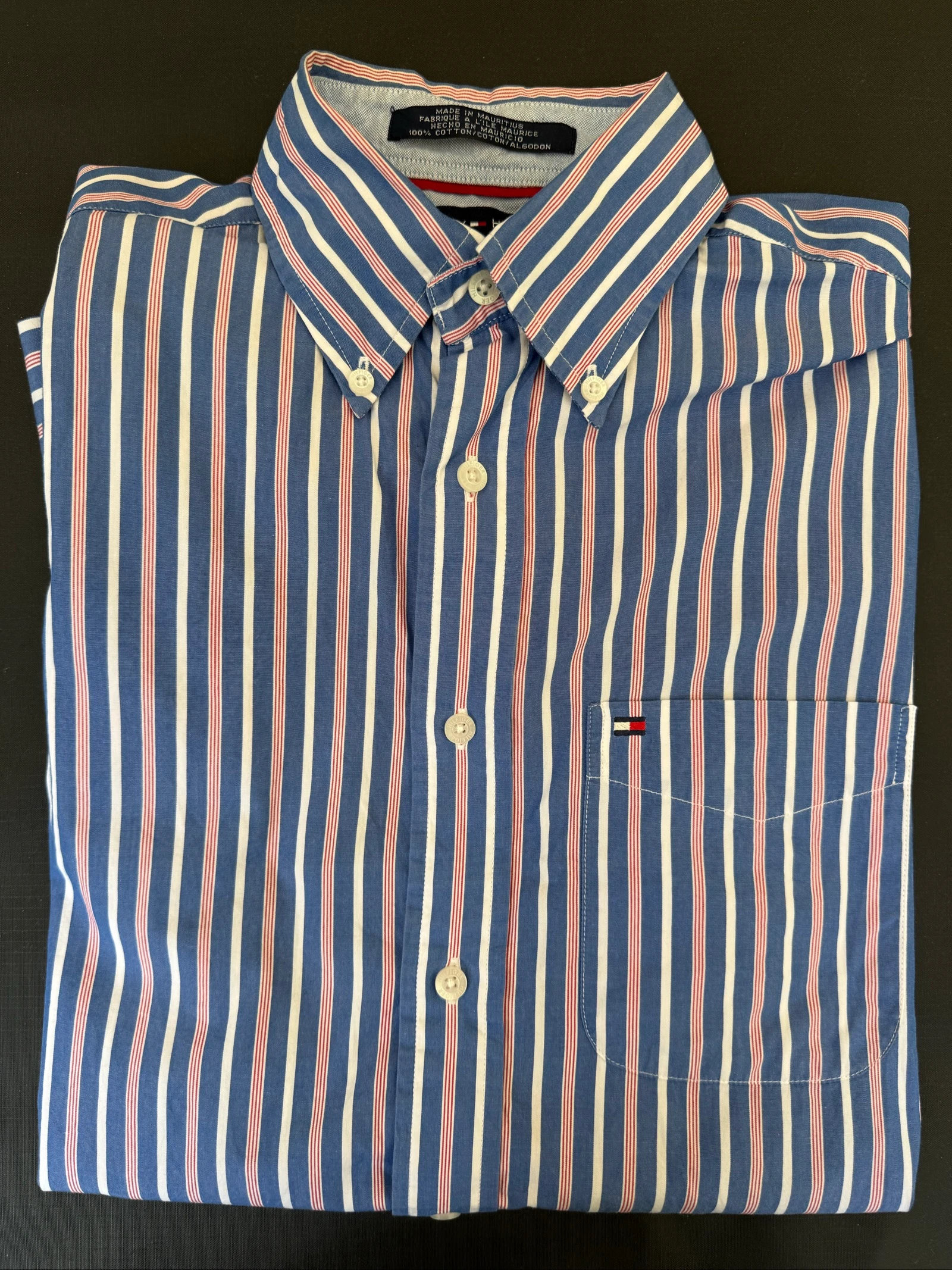 Tommy Hilfiger, camisa de manga corta, hombre, talla S/M – photo 9